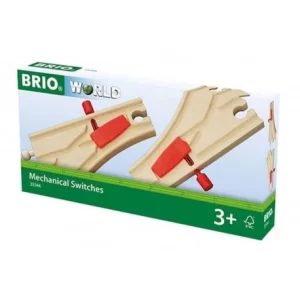 Ravensburger BRIO 63334400 Mech. Weichenpaar (L1/M1) 6