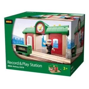 Ravensburger BRIO 63357800 Sprechender Bahnhof 6