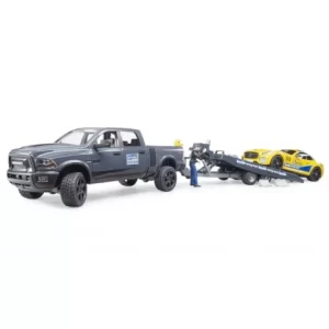 Vedes Bruder 02504 RAM 2500 Power Wagon Und BRUDER Roadster Racing Team 6