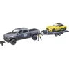Vedes Bruder 02504 RAM 2500 Power Wagon Und BRUDER Roadster Racing Team 5