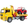 Vedes Bruder 02750 MAN TGA Abschlepp-LKW Mit Geländewagen 19